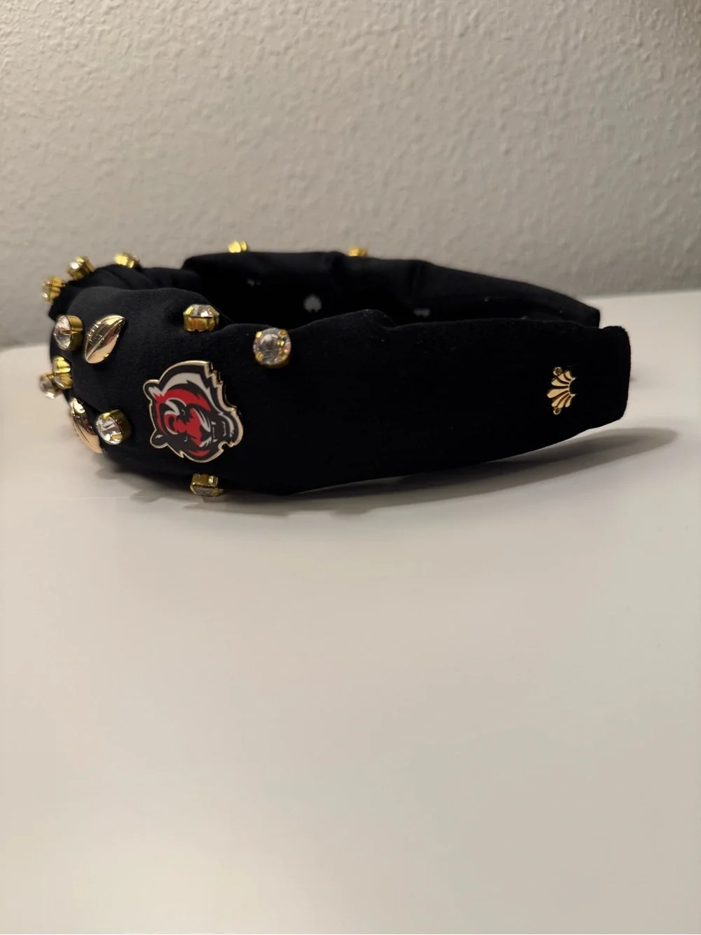 Lele Sadoughi Cincinnati Bengals Knotted headband